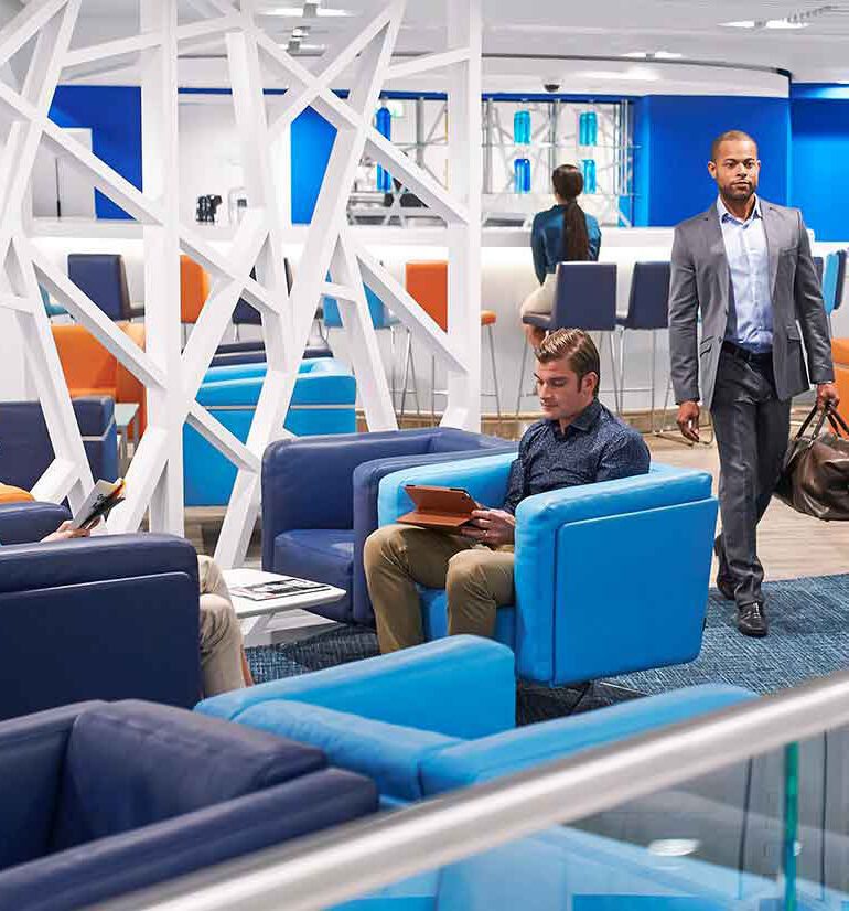 Flydubai Business Class Lounge at Dubai Airport Terminal 2