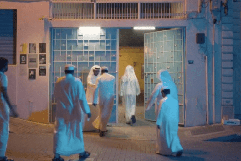 Bahrain outdoor cinema pop-up in Manama