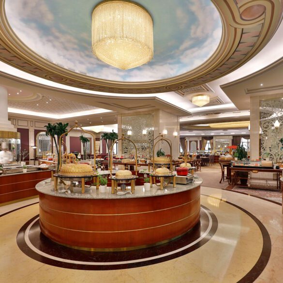 Al Orjouan breakfast buffet at the Ritz-Carlton Riyadh