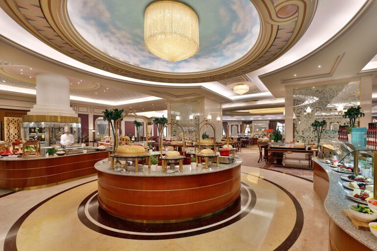 Al Orjouan breakfast buffet at the Ritz-Carlton Riyadh