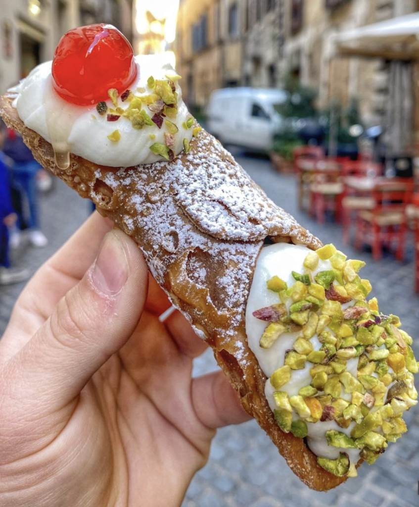 Cannoli at Two Sizes Rome