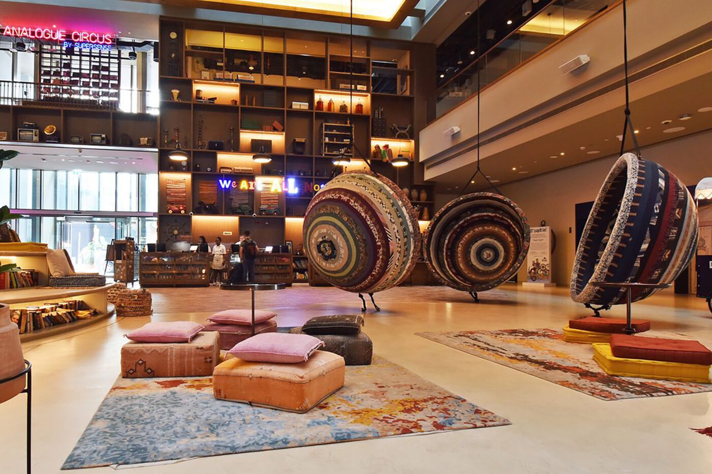 25hours Hotel Dubai lobby