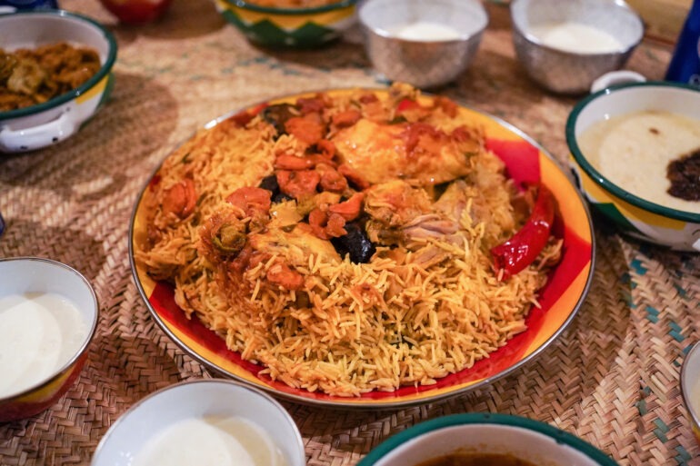 Saudi Arabian traditional cuisine