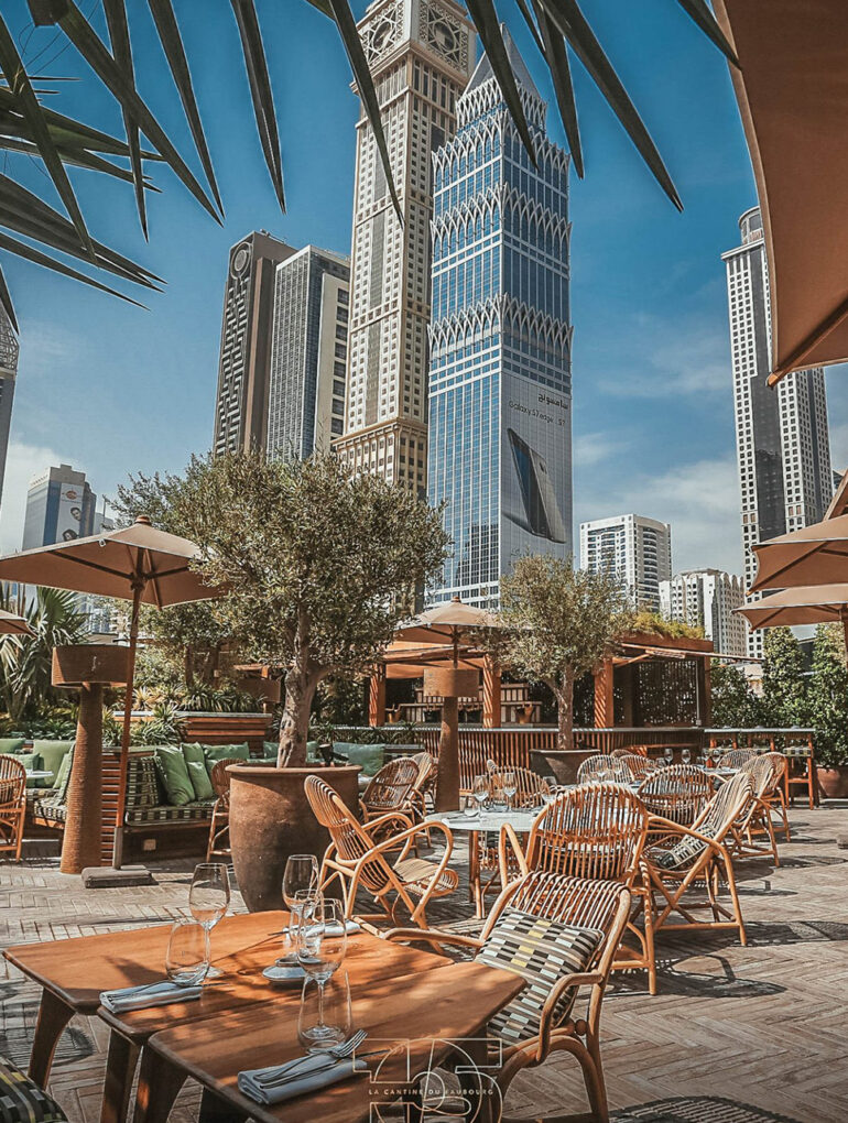 Cantine du Faubourg Dubai Emirates Towers French restaurant