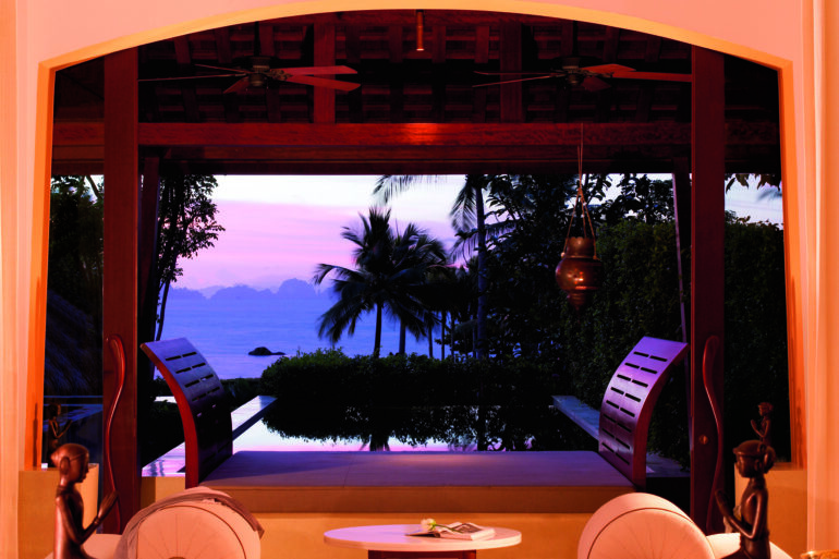 Reserve Pool Villa Sea View at Phulay Bay Ritz-Carlton Reserve in Krabi in Thailand