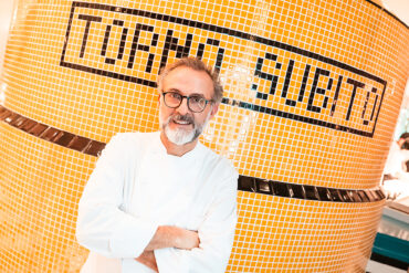 Massimo Bottura at Torno Subito Italian restaurant in Dubai at W Dubai – The Palm hotel