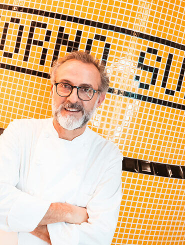 Massimo Bottura at Torno Subito Italian restaurant in Dubai at W Dubai – The Palm hotel