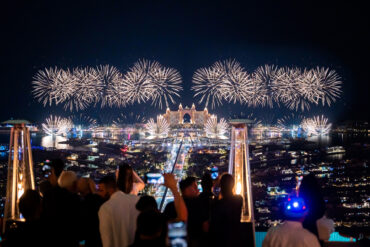 Aura Skypool Dubai New Year's Eve fireworks