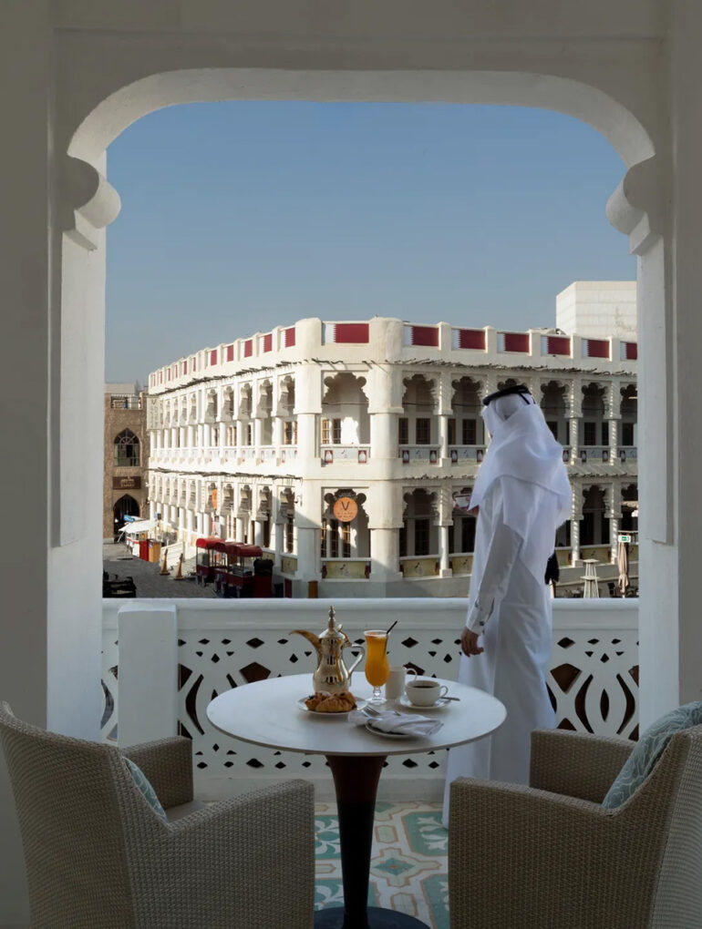 Bismillah Hotel in Qatar private balcony