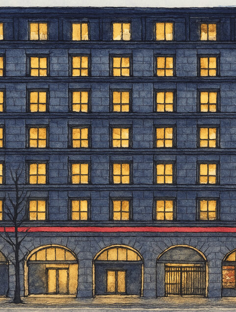 Illustrated sketch of Fauchon L’Hôtel Kyoto
