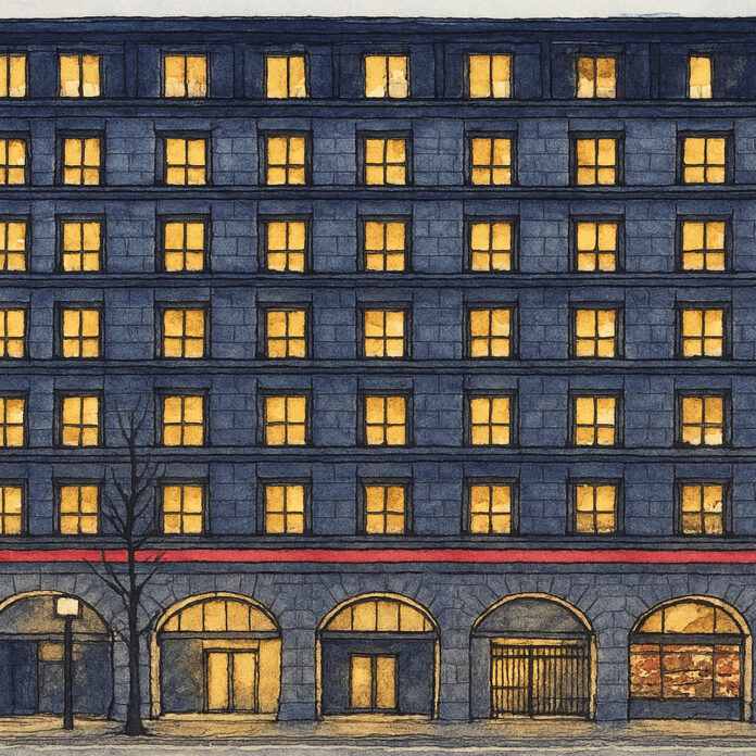 Illustrated sketch of Fauchon L’Hôtel Kyoto
