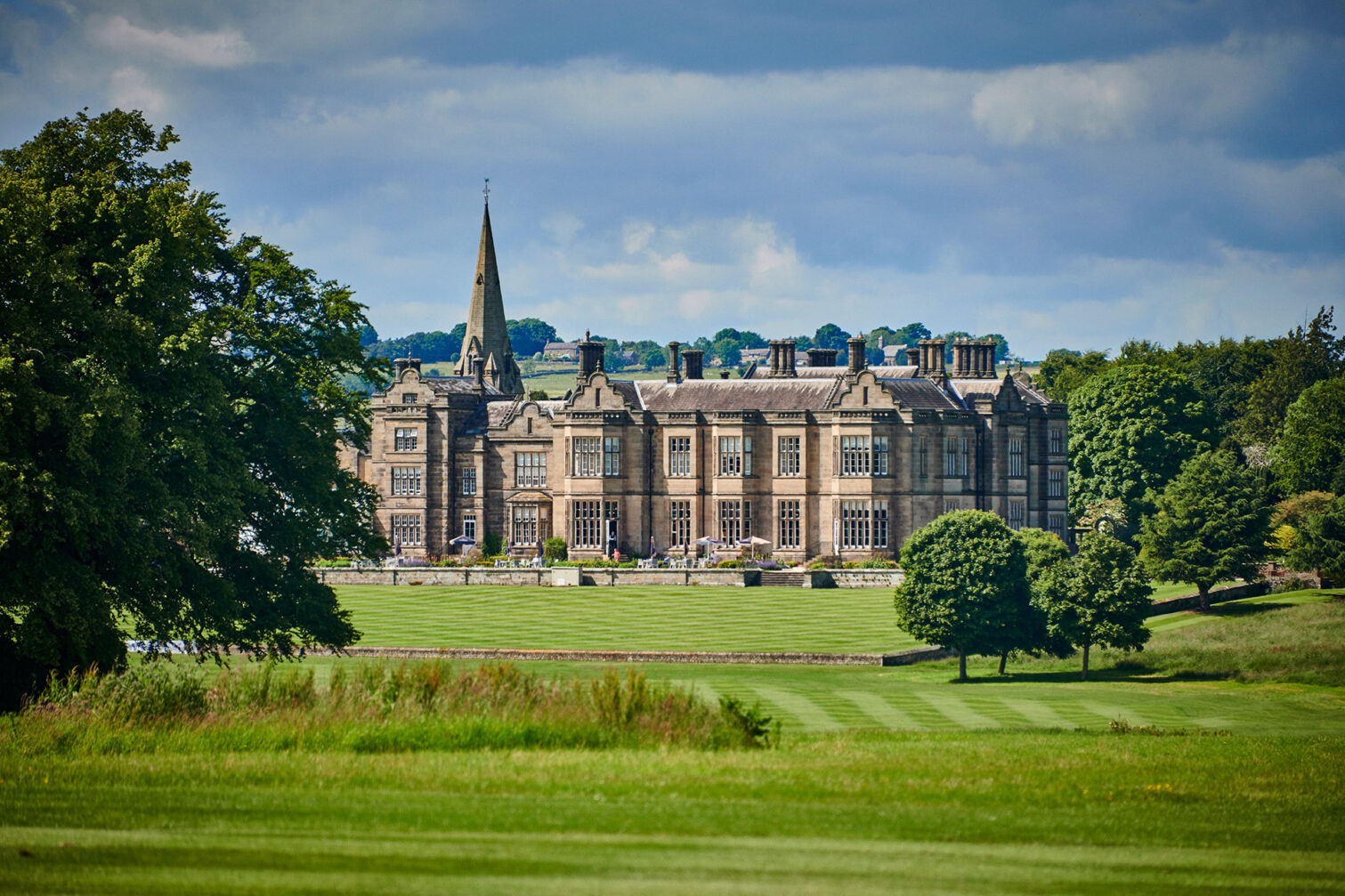 Matfen Hall hotel in Northumberland