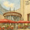 Illustrated sketch of Kempinski Hotel Corvinus Budapest